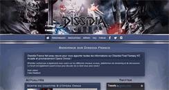 Desktop Screenshot of dissidia-france.com